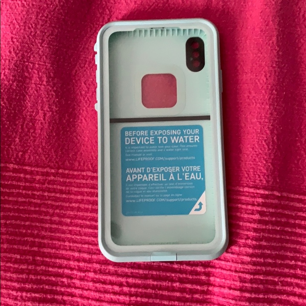 iPhone XS Max Lifeproof case. Used.